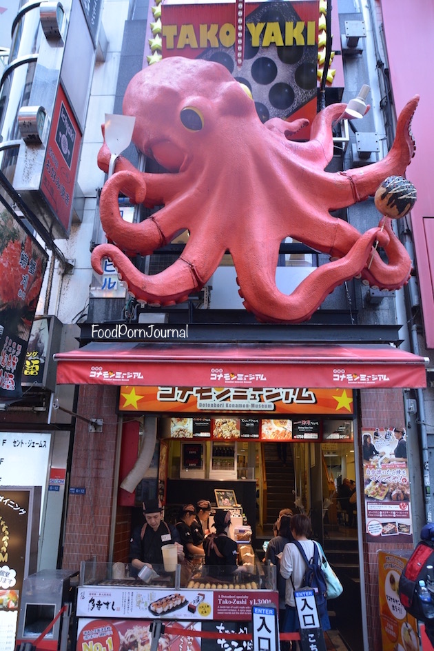 Osaka Japan Dotonburi octopus