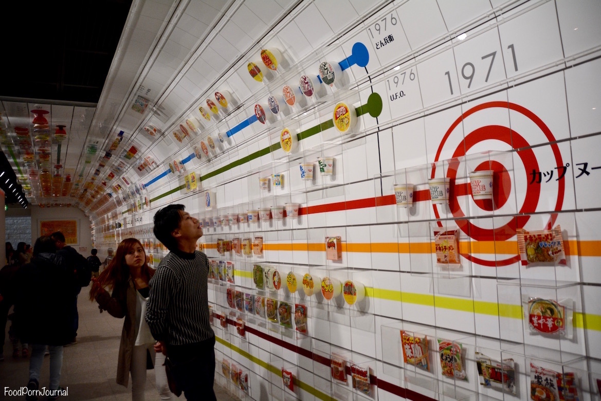 Osaka Japan Momofuku Ando Instant Ramen Museum timeline