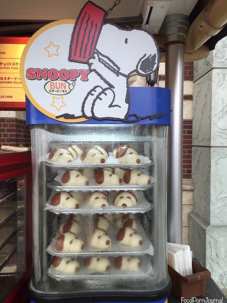 Osaka Japan Universal Studios snoopy buns