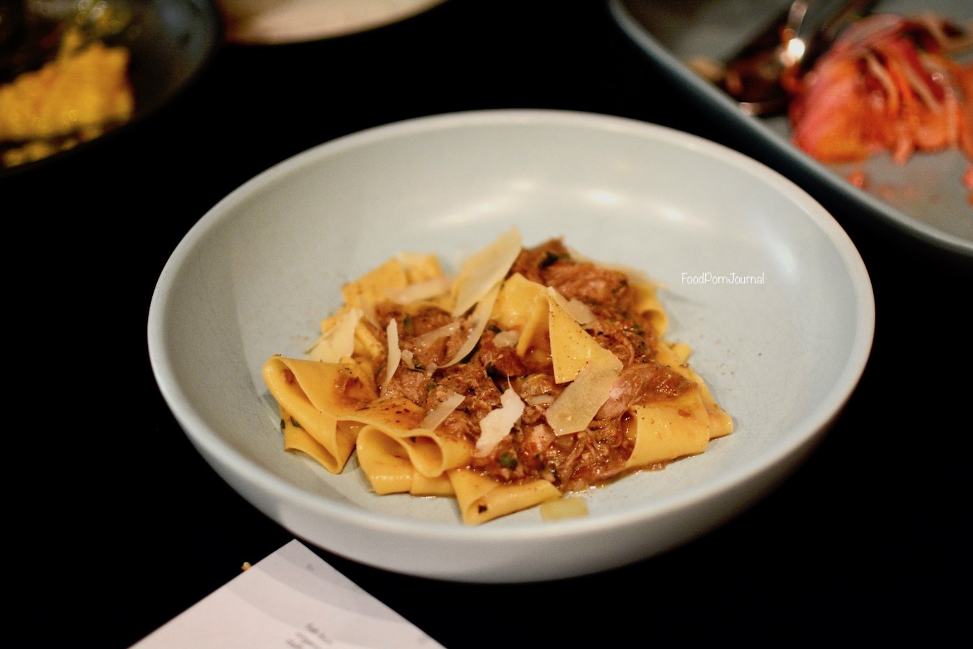 Eightysix Braddon duck pappardelle