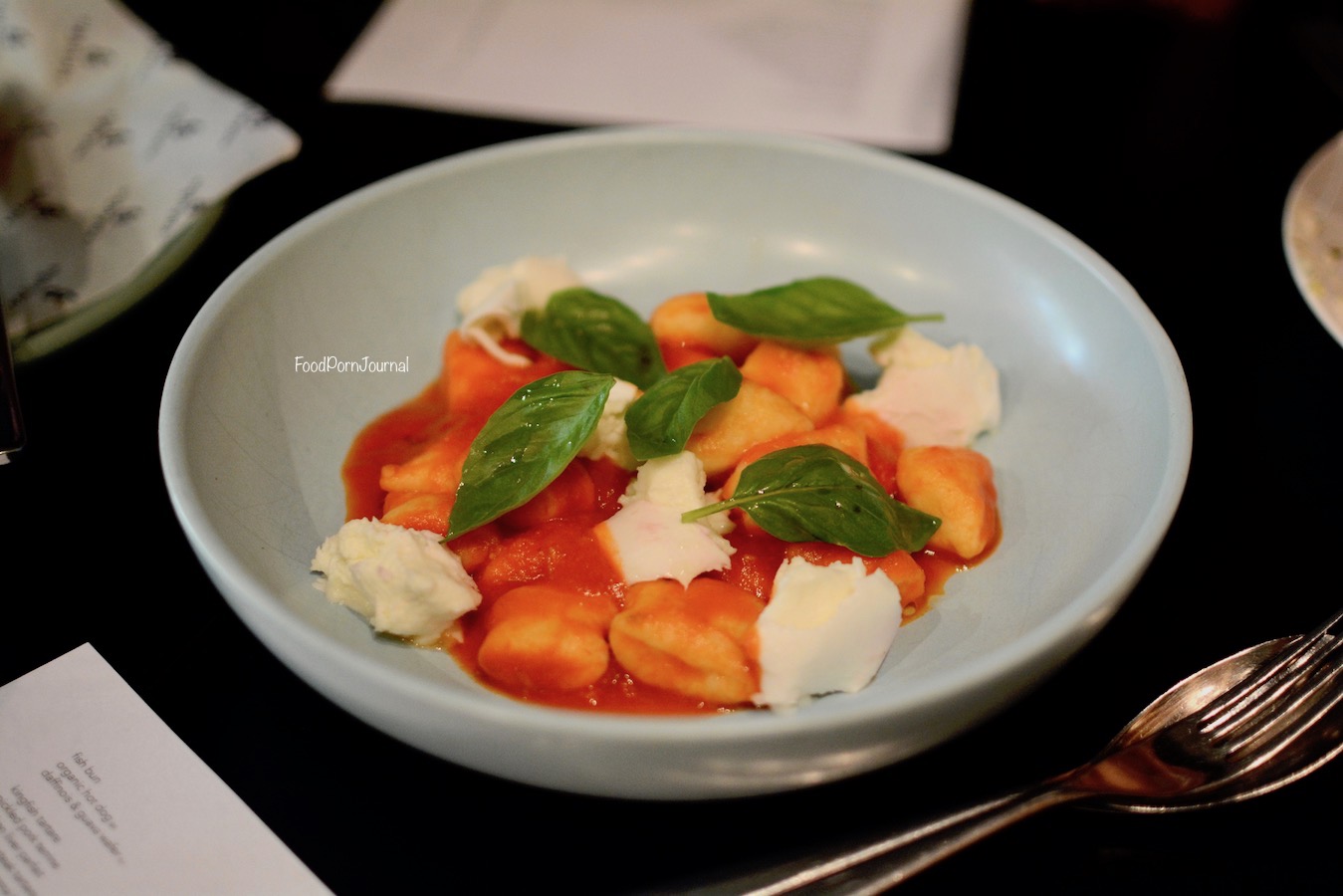 Eightysix Braddon ricotta gnocchi