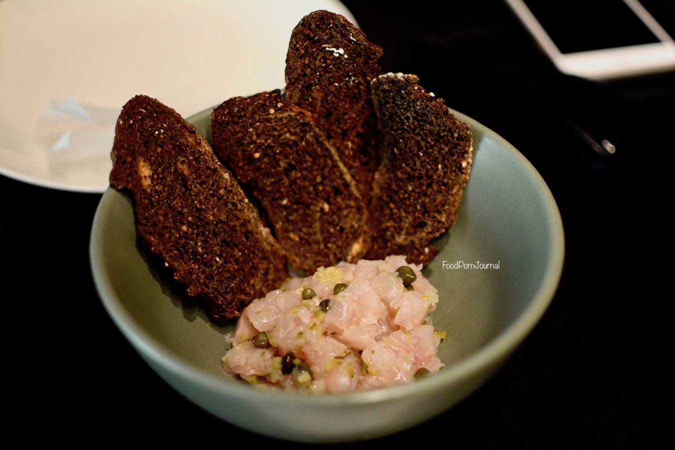 Eightysix Braddon kingfish tartare