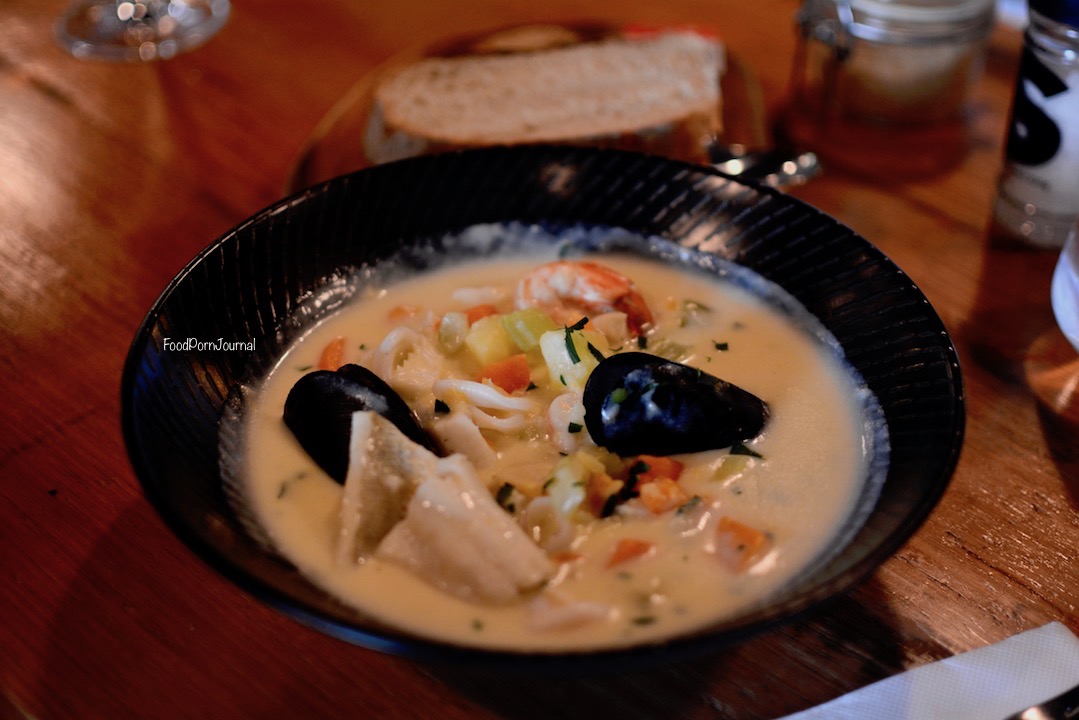 Swan Valley Padbury's restaurant seafood chowder