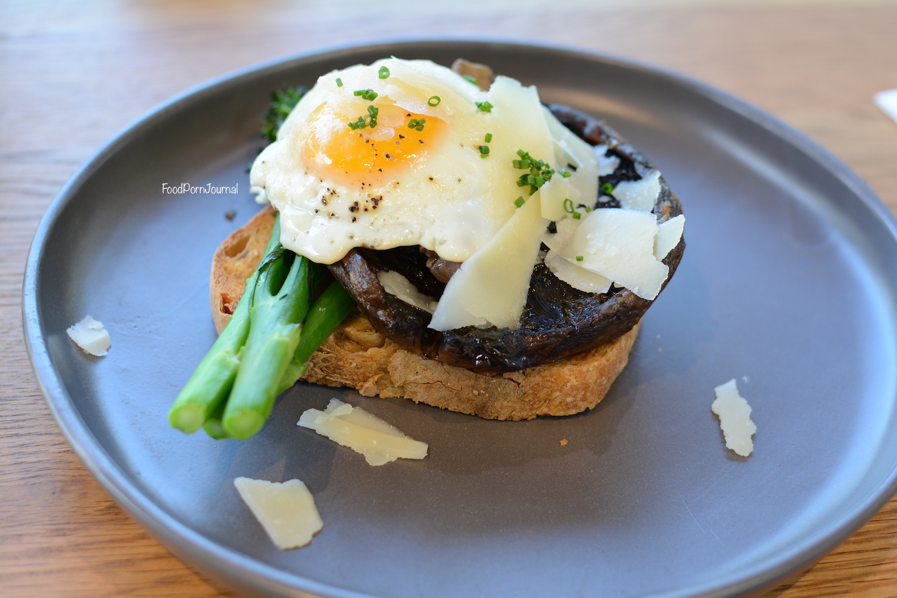 The Green House Canberra mushrooms breakfast