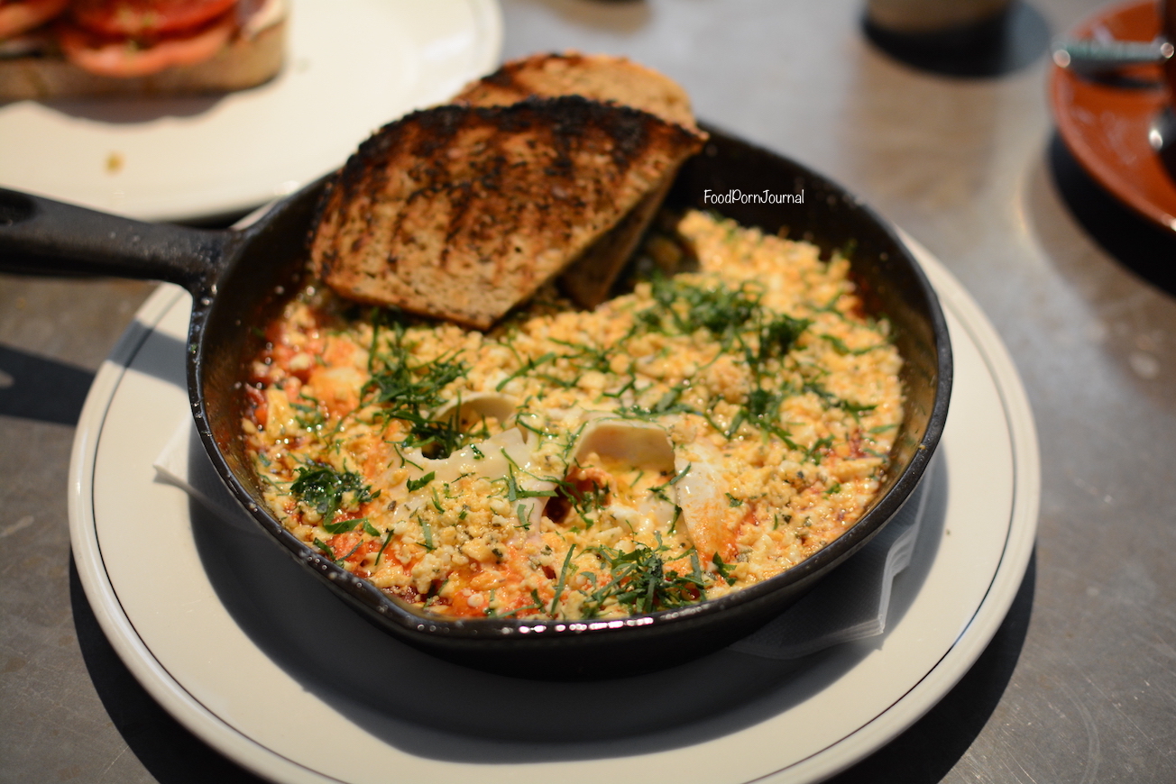 Cumulus Inc Melbourne shakshouka baked eggs breakfast