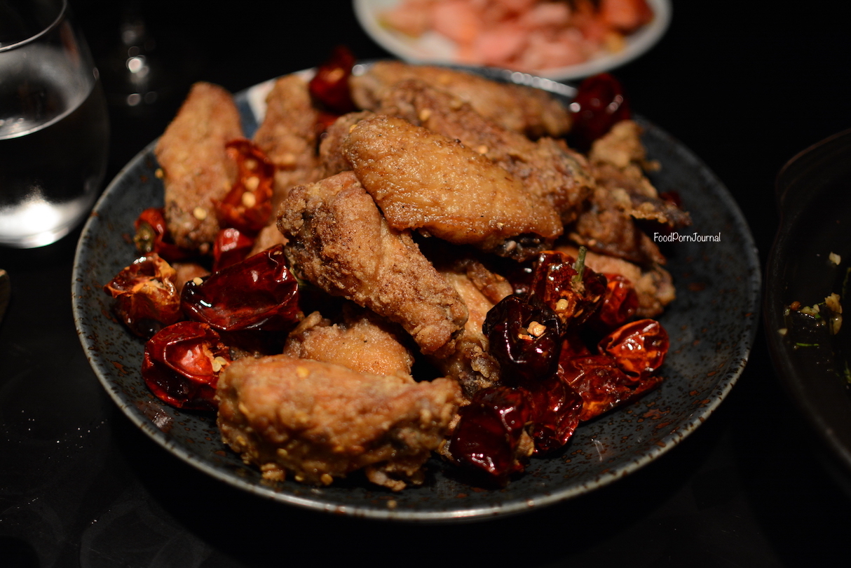 Spice Temple spice fried chicken wings