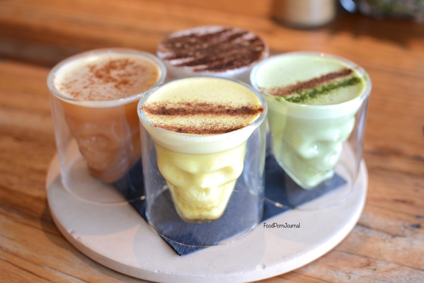 Matcha Mylkbar latte tasting