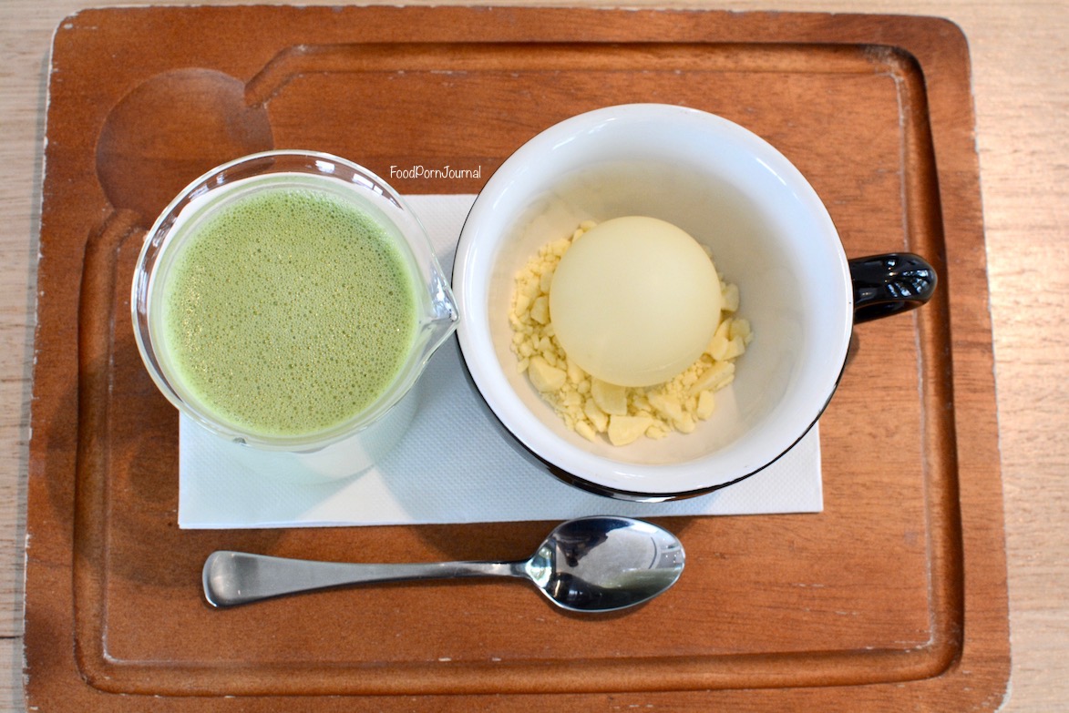 Long Story Short Cafe matcha white chocolate