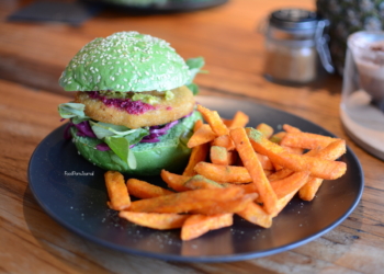 Matcha Mylkbar matcha chicken burger