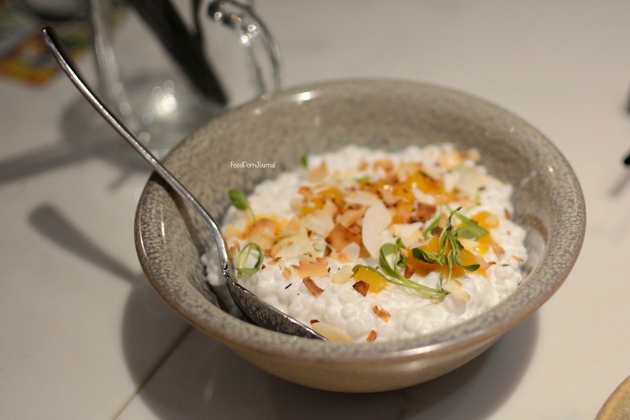 Natural Nine Canberra coconut sago pudding