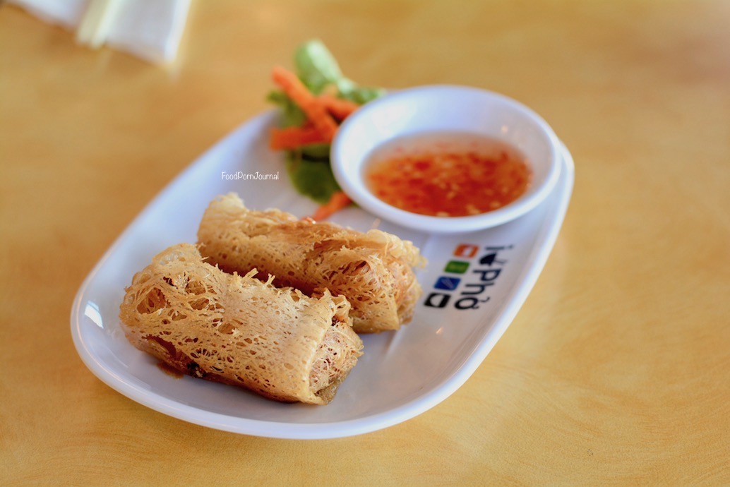 iPho fish spring rolls