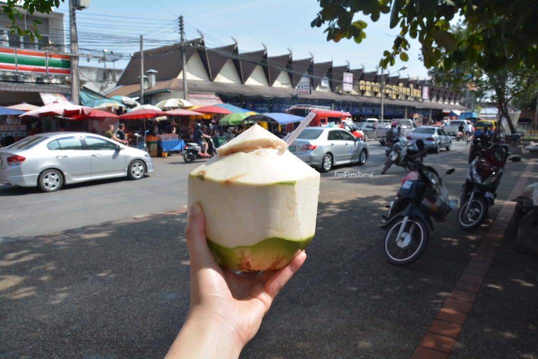 Chiang Mai coconut juice