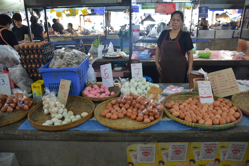 Chiang Mai South Gate Markets eggs