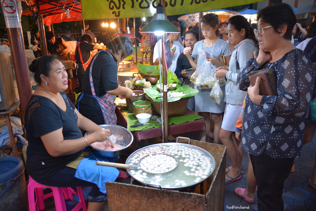 Chiang Mai Sunday Night Market - pork balls