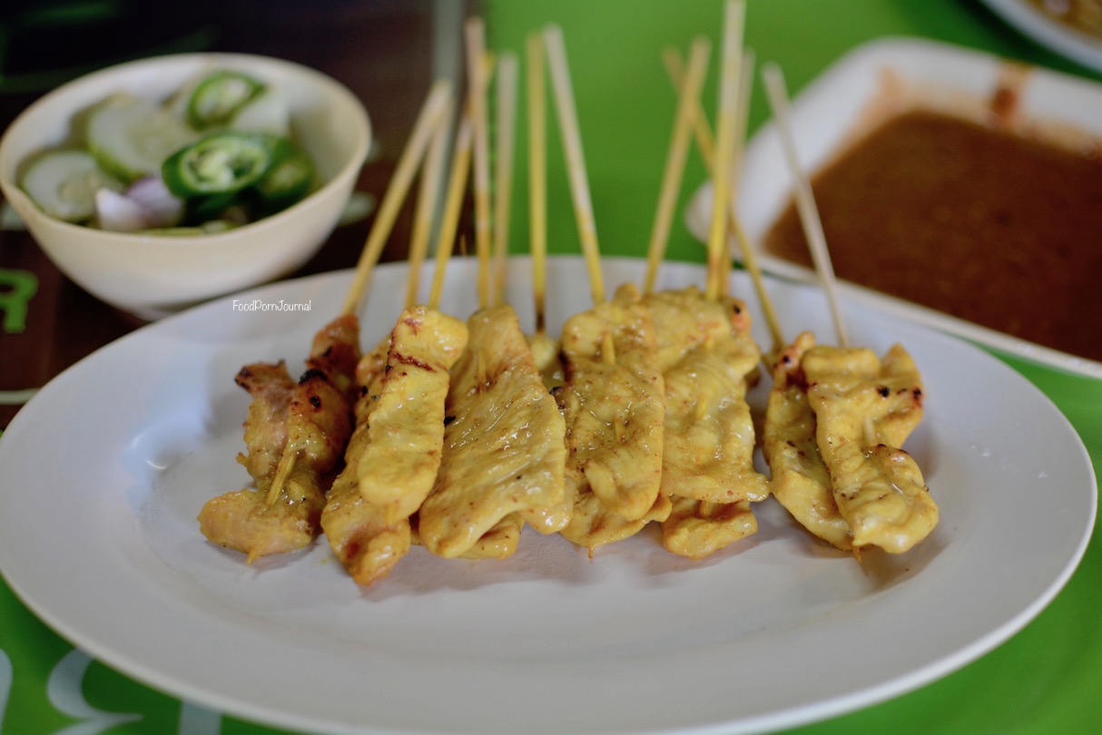 Chiang mai chicken satay skewers