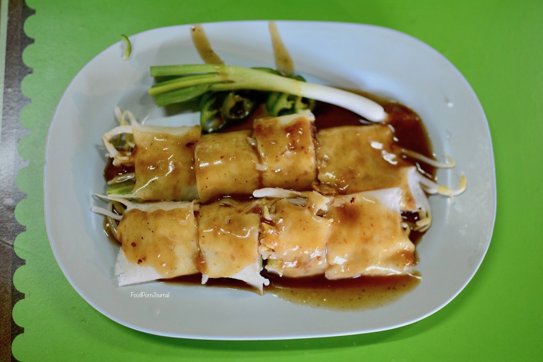 Chiang Mai rice flour rolls for breakfast