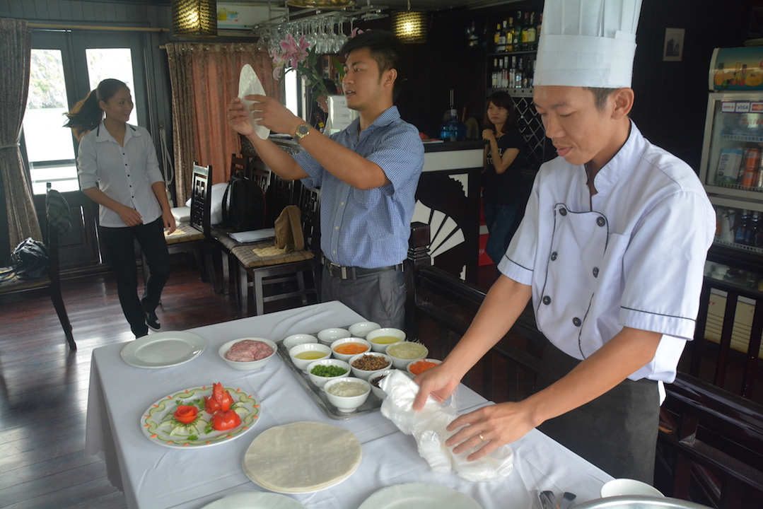 Halong Bay cooking class