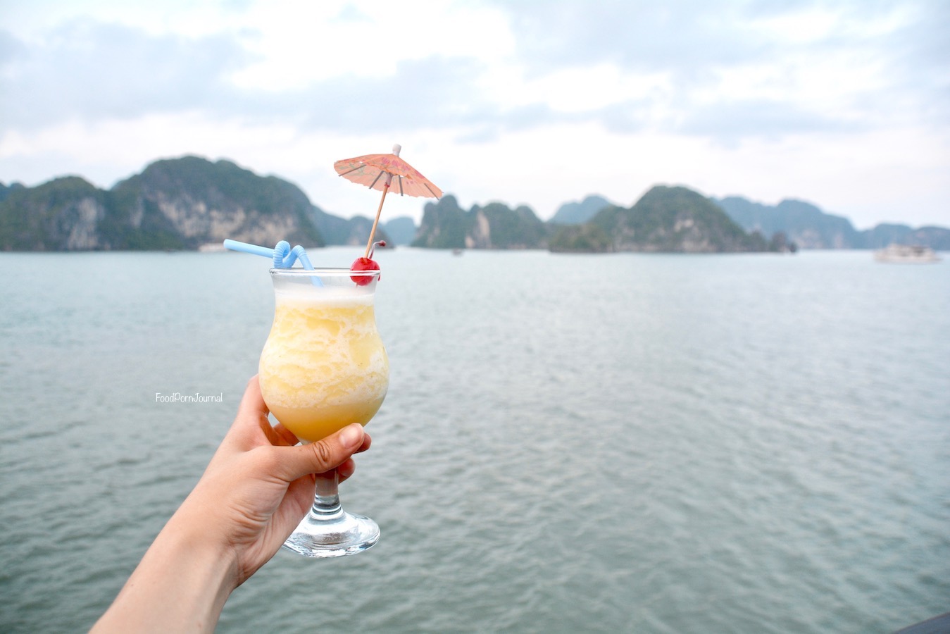 Mocktail at Halong Bay