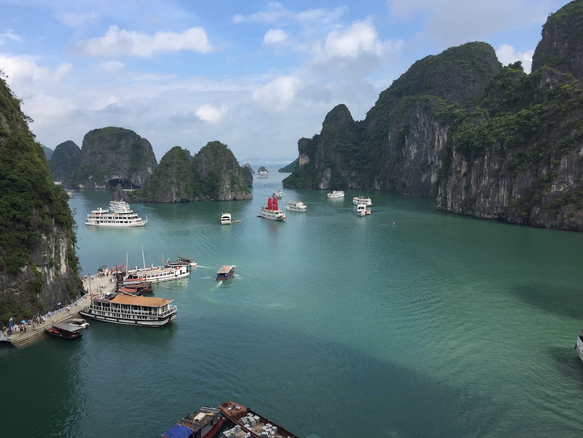 Halong Bay view