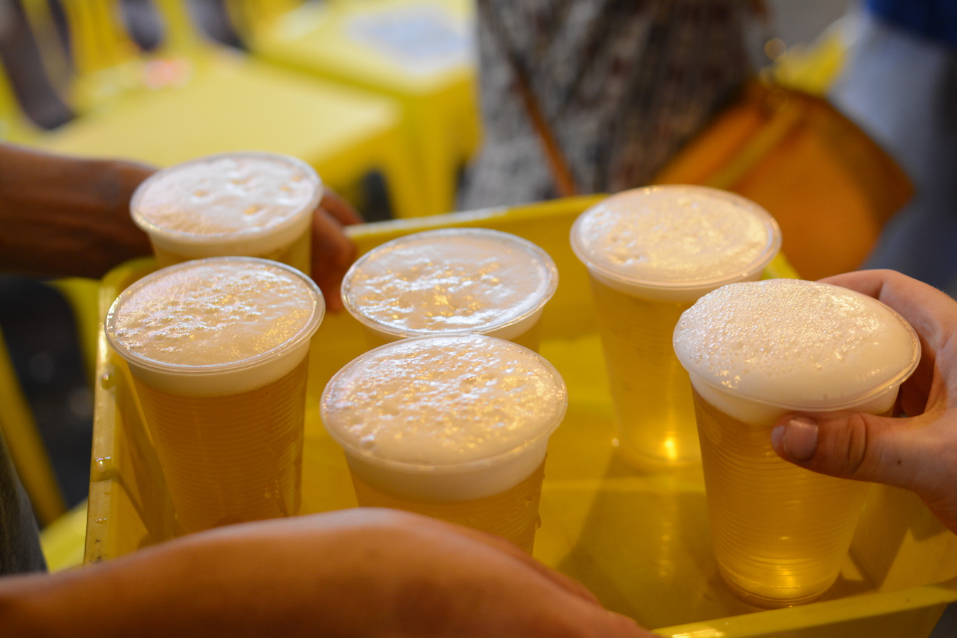 Hanoi Street Food Tour beer