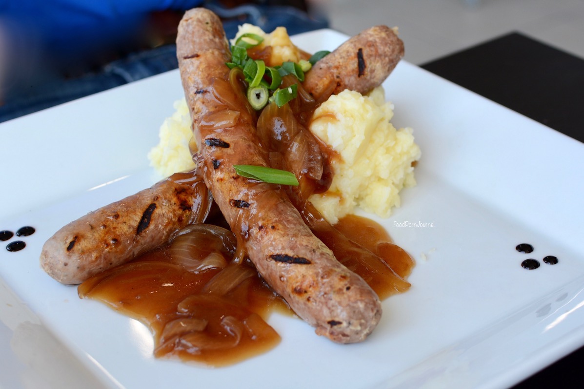 Stanley's Bruce bangers mash