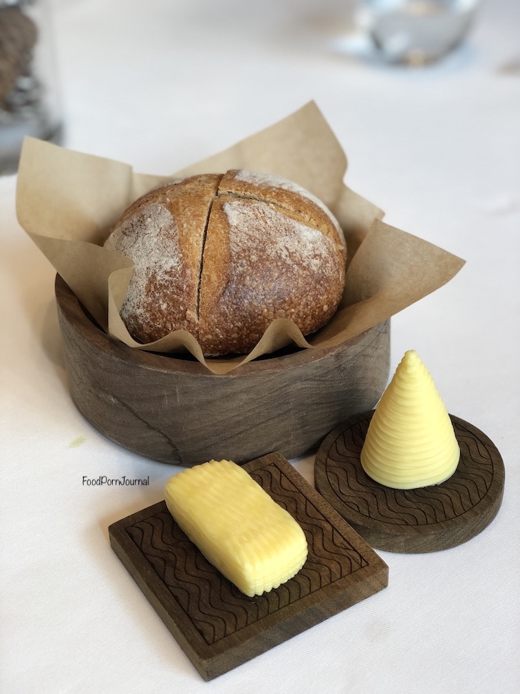 Amber Landmark Mandarin Oriental butter and bread