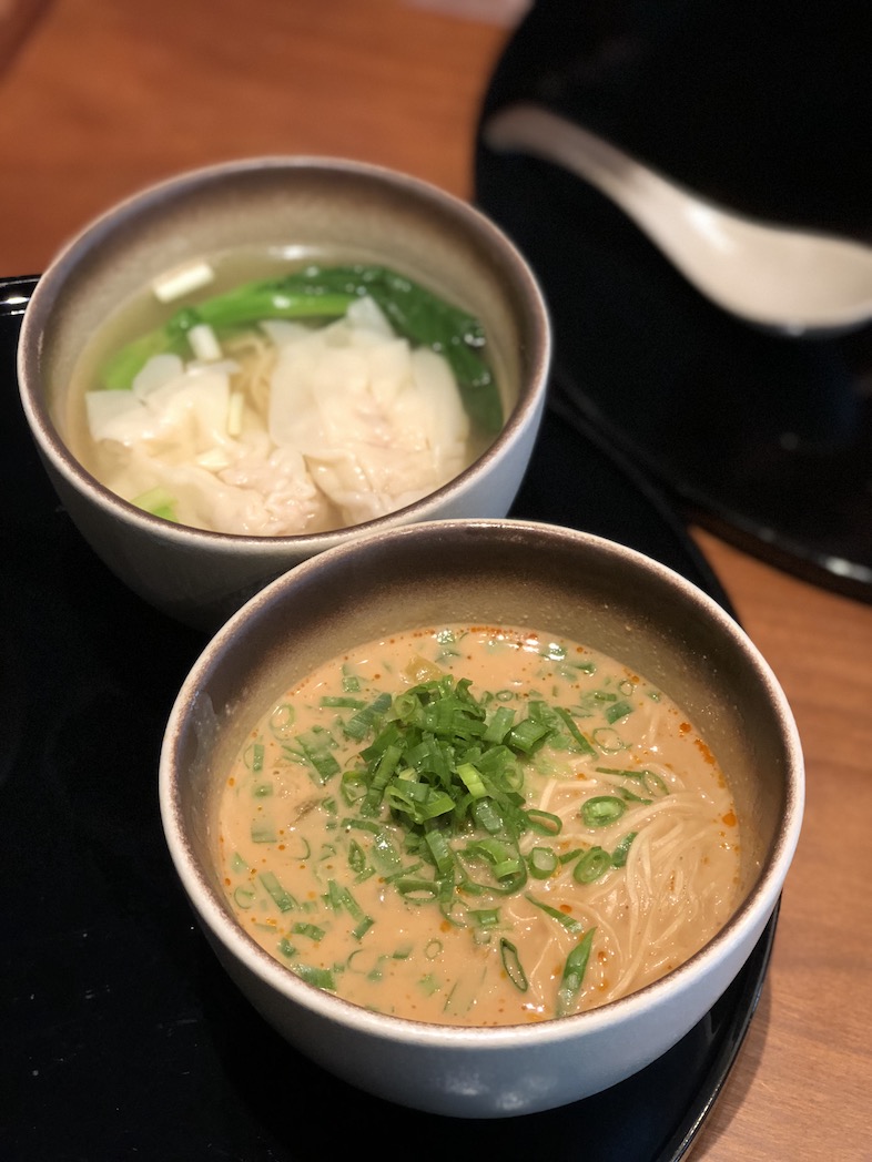 Cathay Pacific The Pier business class lounge noodles