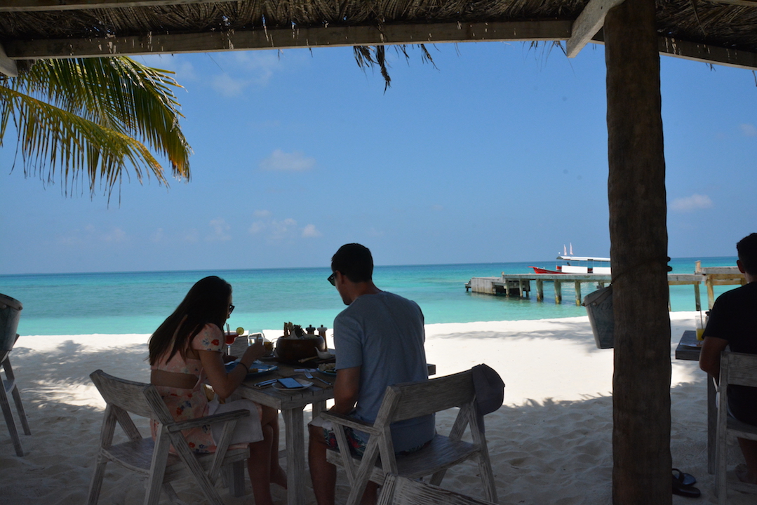 Fish and Crab Shack Finolhu Maldives view