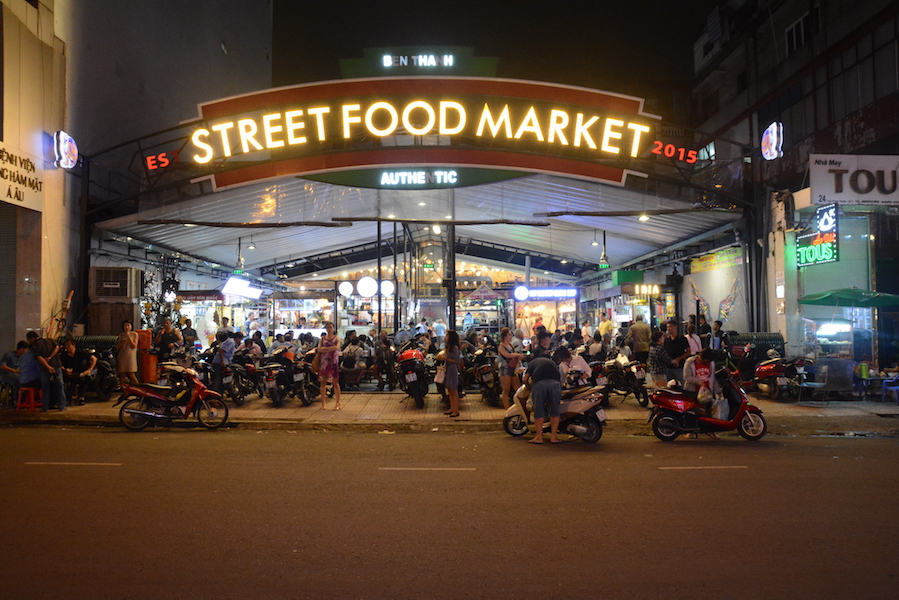 Ho Chi Minh City Street Food market