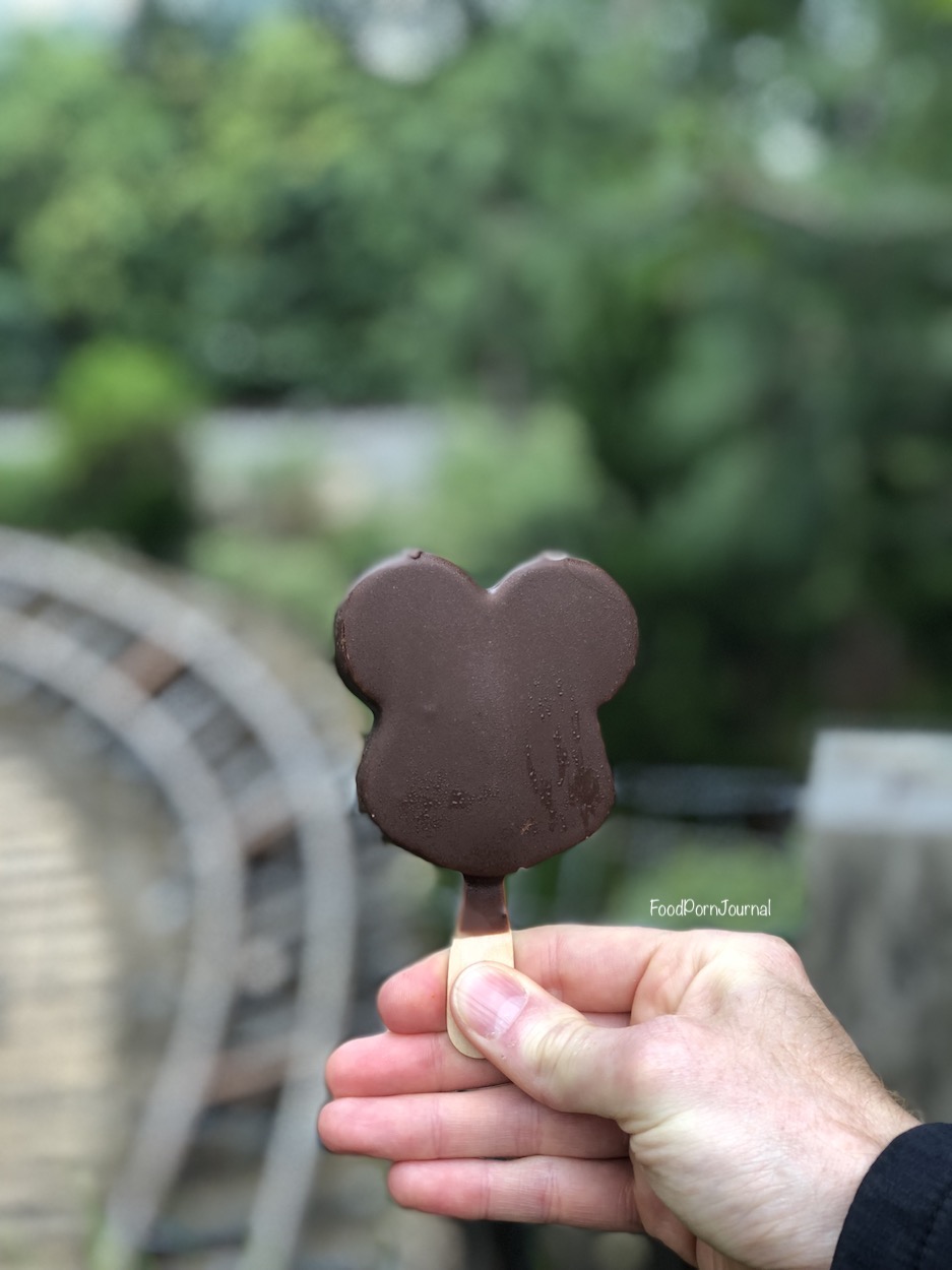 Hong Kong Disneyland mickey ice cream