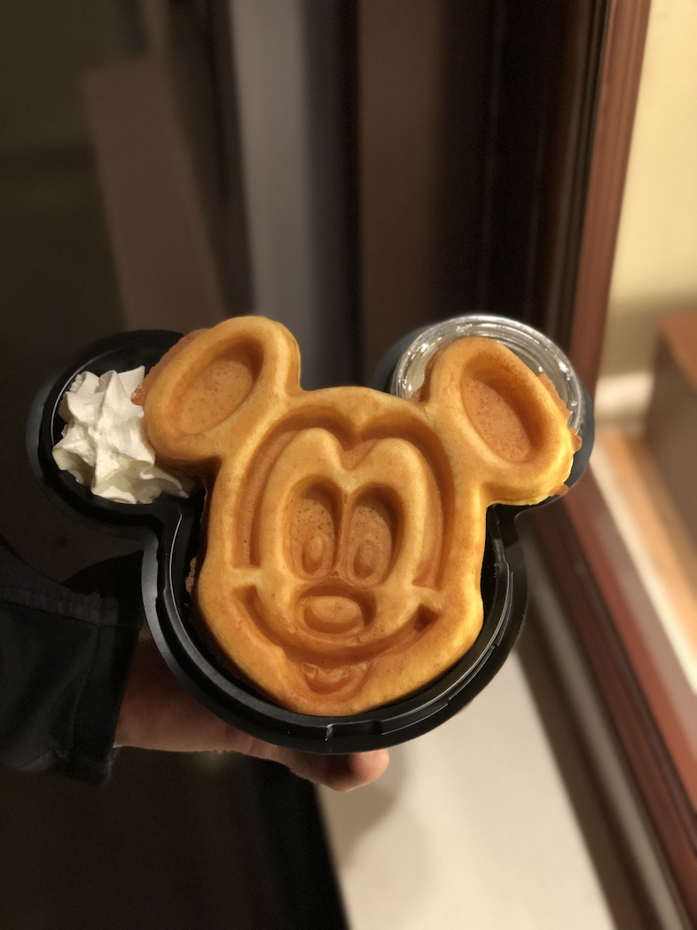 Hong Kong Disneyland waffle