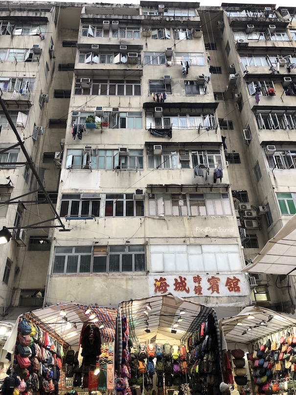 Hong Kong markets and apartments