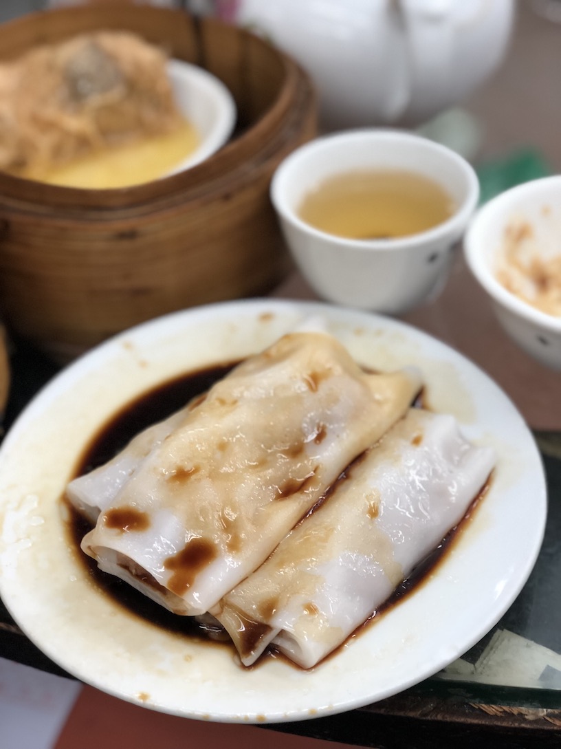 Lin Heung Teahouse Hong Kong rice flour rolls