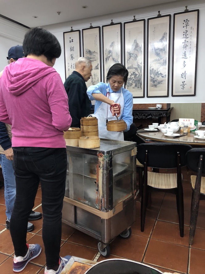 Lin Heung Teahouse Hong Kong trolley