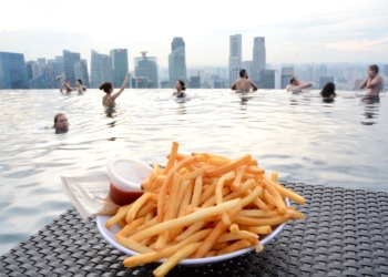 Marina Bay Sands Singapore chips