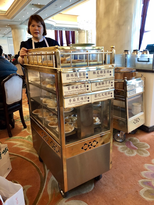 Maxim's Palace Hong Kong dim sum trolley