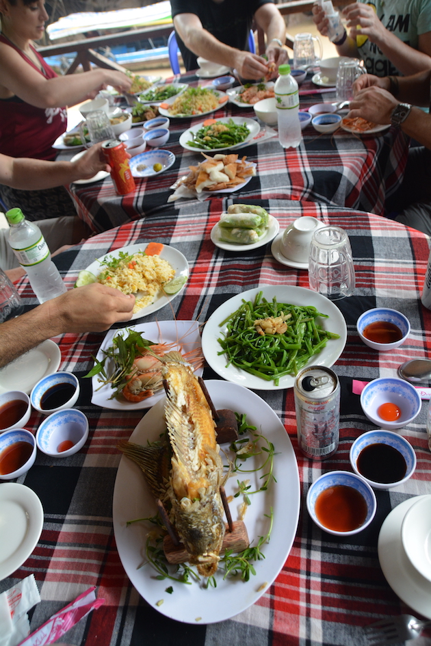 Mekong Delta Cruise lunch