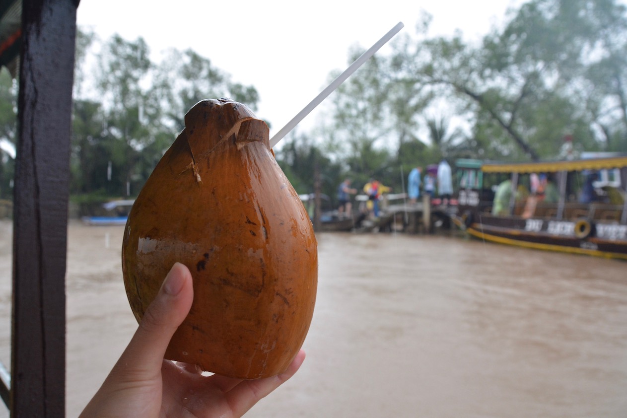 Mekong Delta cruise coconut