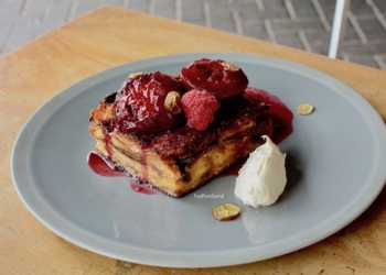 Silo Bakery Kingston french toast plum