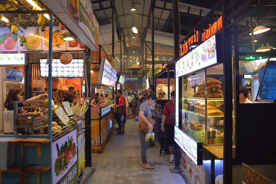 Ho Chi Minh City Street Food market