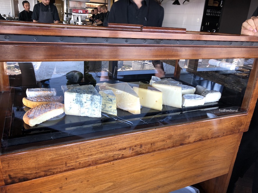 Vue de Monde Melbourne cheese trolley