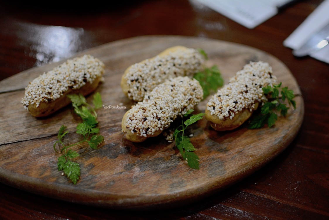 Baked on Mort Canberra duck liver eclair