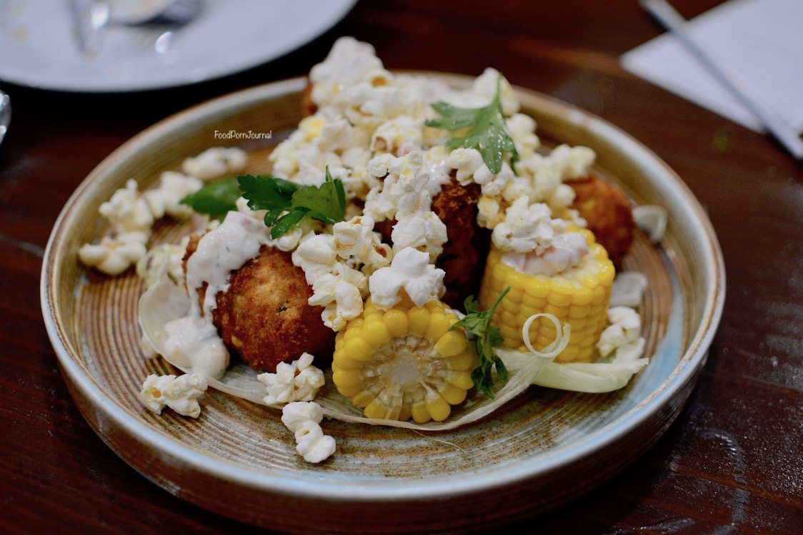 Baked on Mort Canberra sweet corn