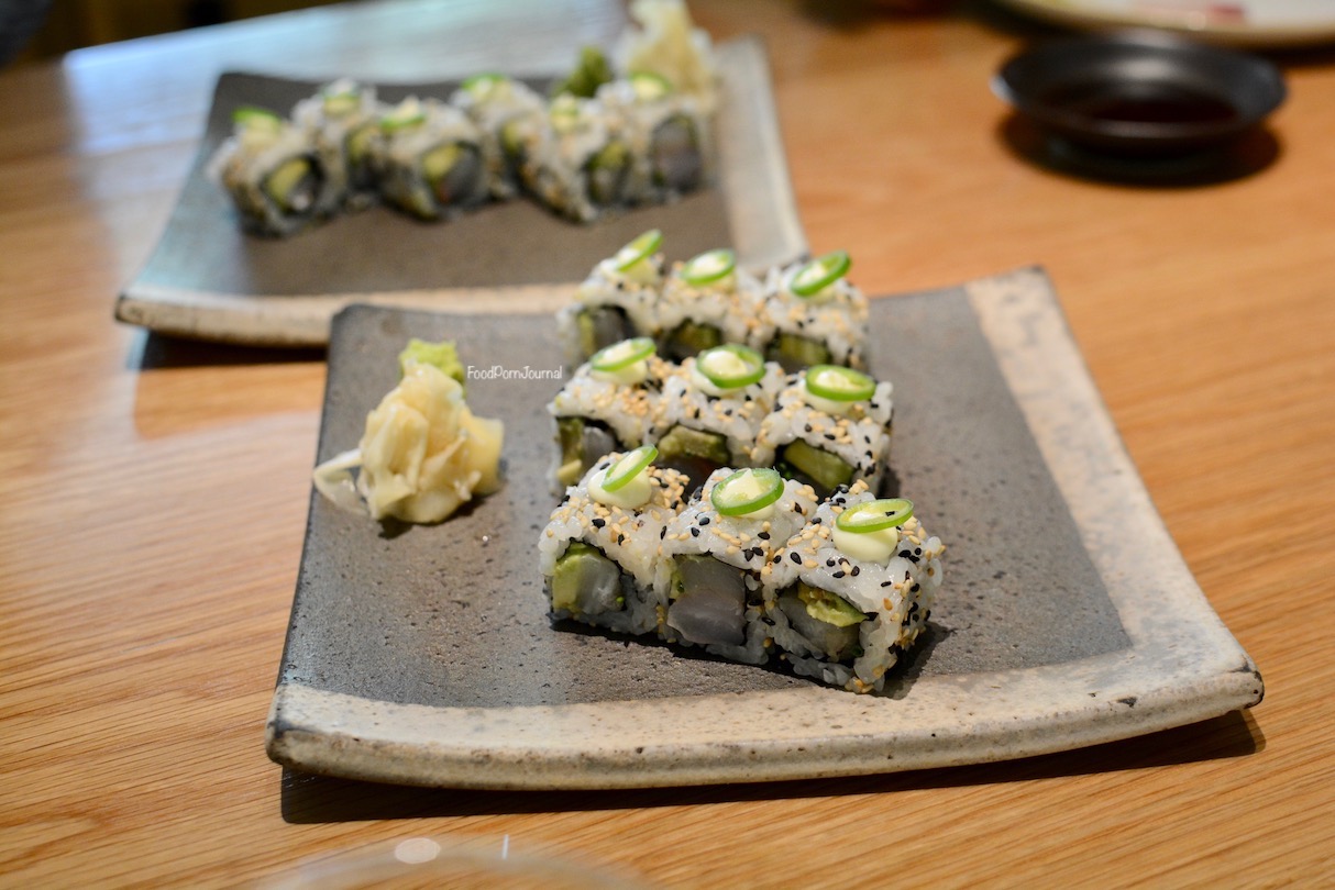 Raku Canberra kingfish sushi