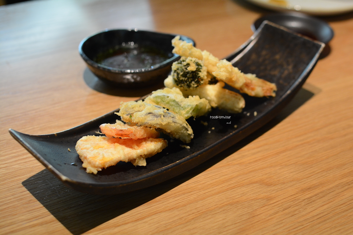 Raku Dining Canberra tempura