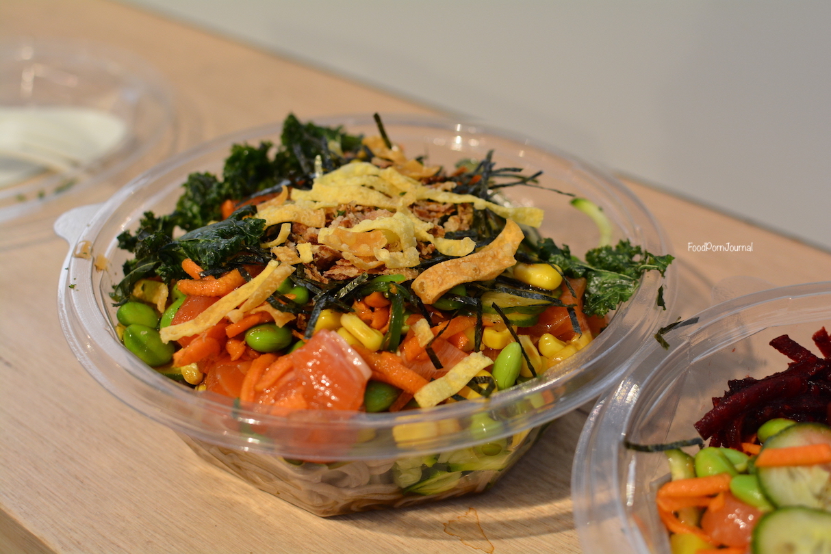 Supa Bowl Canberra salmon DIY poke