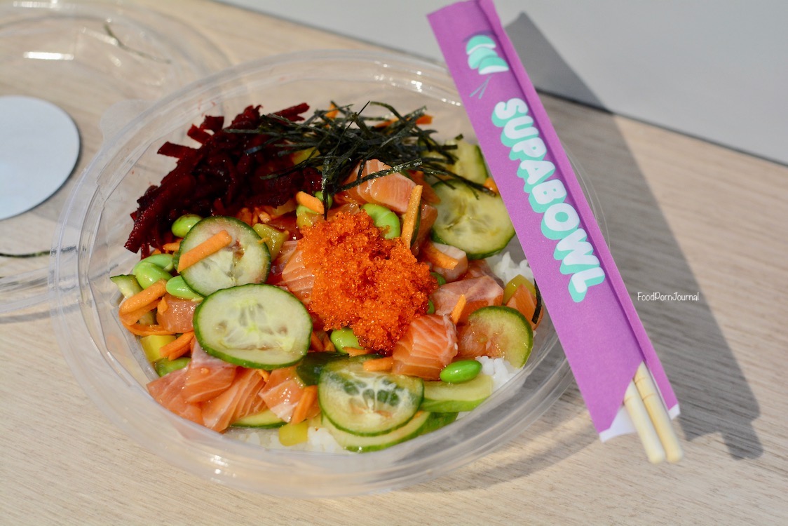 Supa Bowl salmon poke