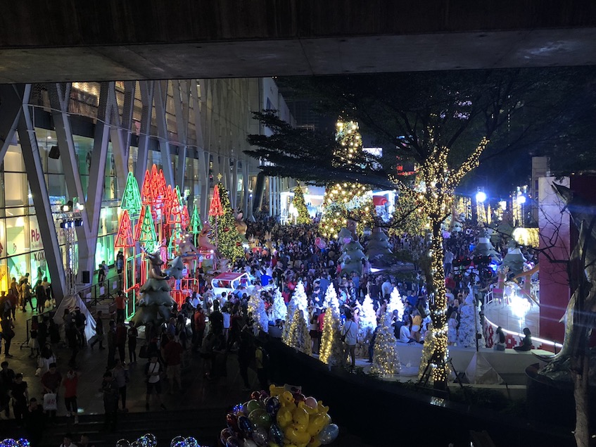 CentralWorld Bangkok Christmas Trees