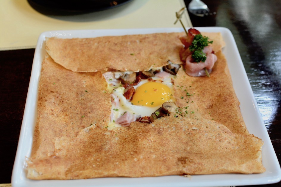 Crepes & C0 Bangkok breakfast crepe