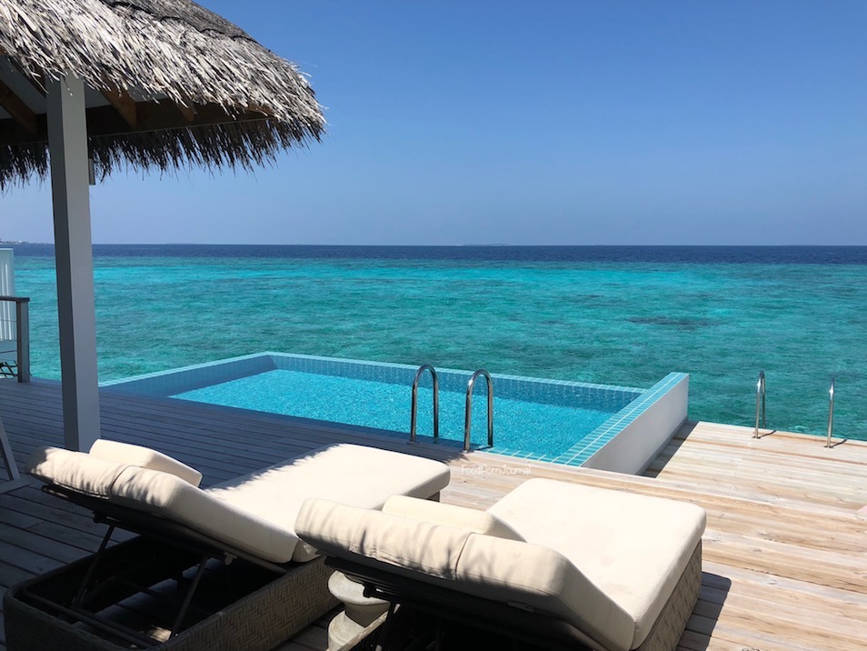 Finolhu Maldives pool villa view